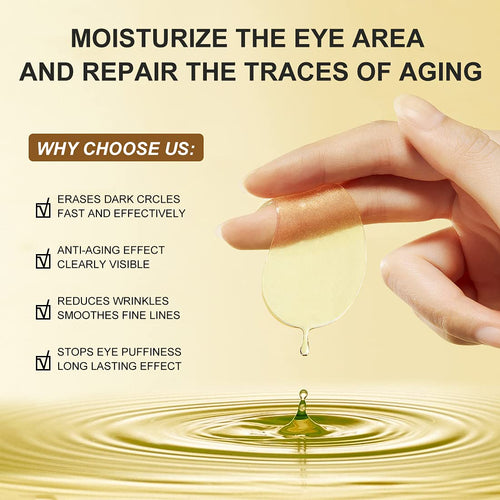 ZOZU Smooth Under Eye Mask 24k Gold